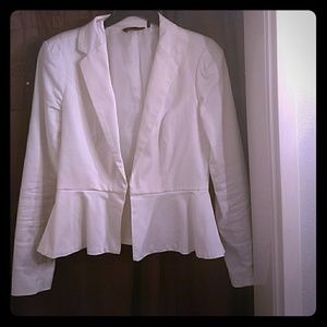 Peplum blazer